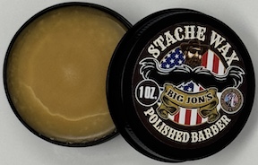 Polished Barber Stache Wax (1 oz) - Image 5