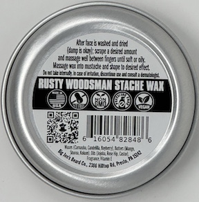 Rusty Woodsman Stache Wax (1 oz) - Image 3