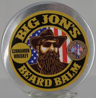 Cinnamon Whiskey Beard Balm (2 oz)