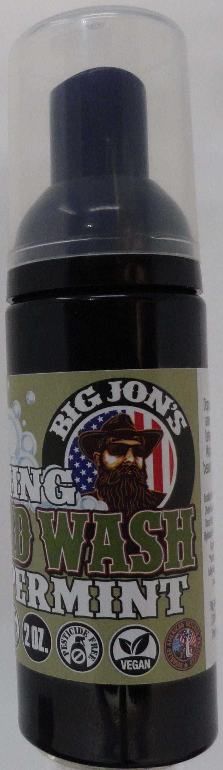 Foaming Peppermint Beard Wash (2 oz) - Image 5