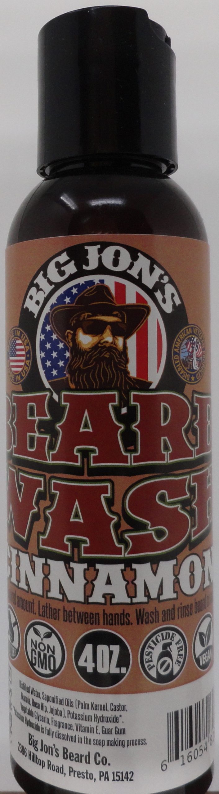 Cinnamon Beard Wash (4 oz) | Beard Wash for Daily Use - Image 4