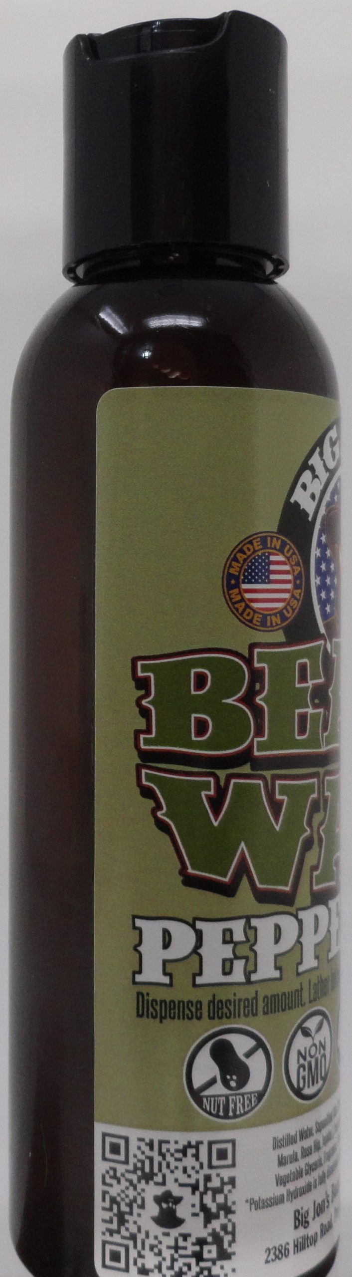Peppermint Beard Wash (4 oz) | Cooling Beard Wash - Image 2