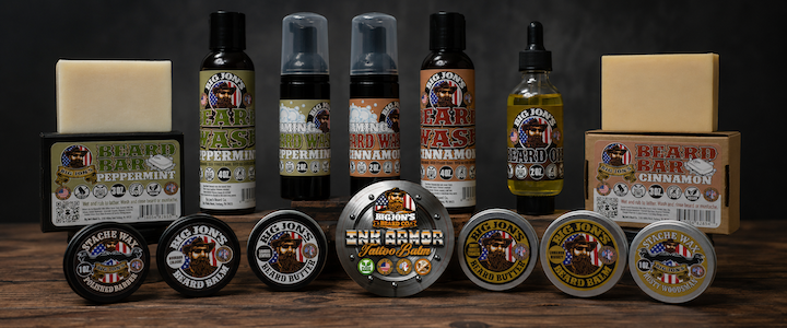 Veteran owned beard care products from Big Jon’s Beard Co