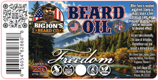 Freedom Beard Oil (1 oz) | Pine Forest & Mountain Breeze