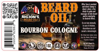 Bourbon Cologne Beard Oil