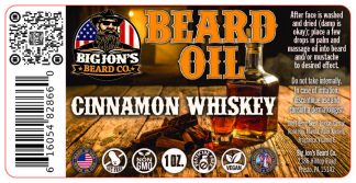 Cinnamon Whiskey Beard Oil